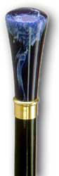 Mylord blu lapislazzuli bastoni in legno di faggio e resina acrilica by Biancardi International