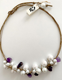 collana ametiste