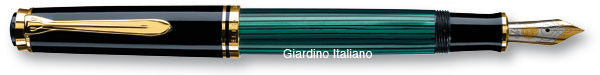 Pelikan Souveran M600 green fountain pen