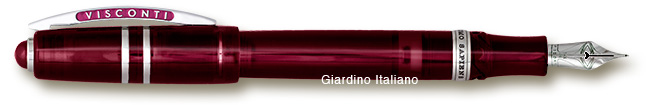 Visconti Homo Sapiens Demo Stones Ruby fountain pen