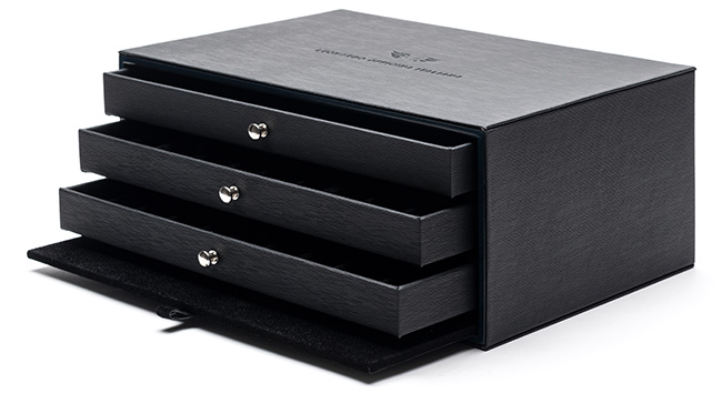 pen-drawers cabinet by Leonardo Officina Italiana