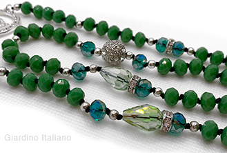 Collana verde Braccialini