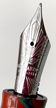 pennino La Fenice in oro 14kt