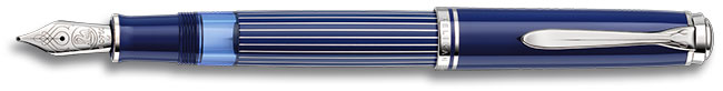 Pelikan 815 Metal Striped Blue