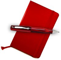 Notepad with Vedo ballpen