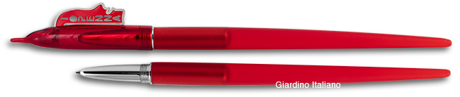 Io Penna red ballpen