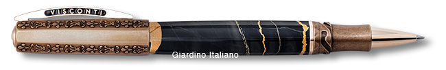 Magnifico Black Marble Roller