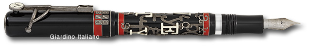 Visconti Qwerty stilografica